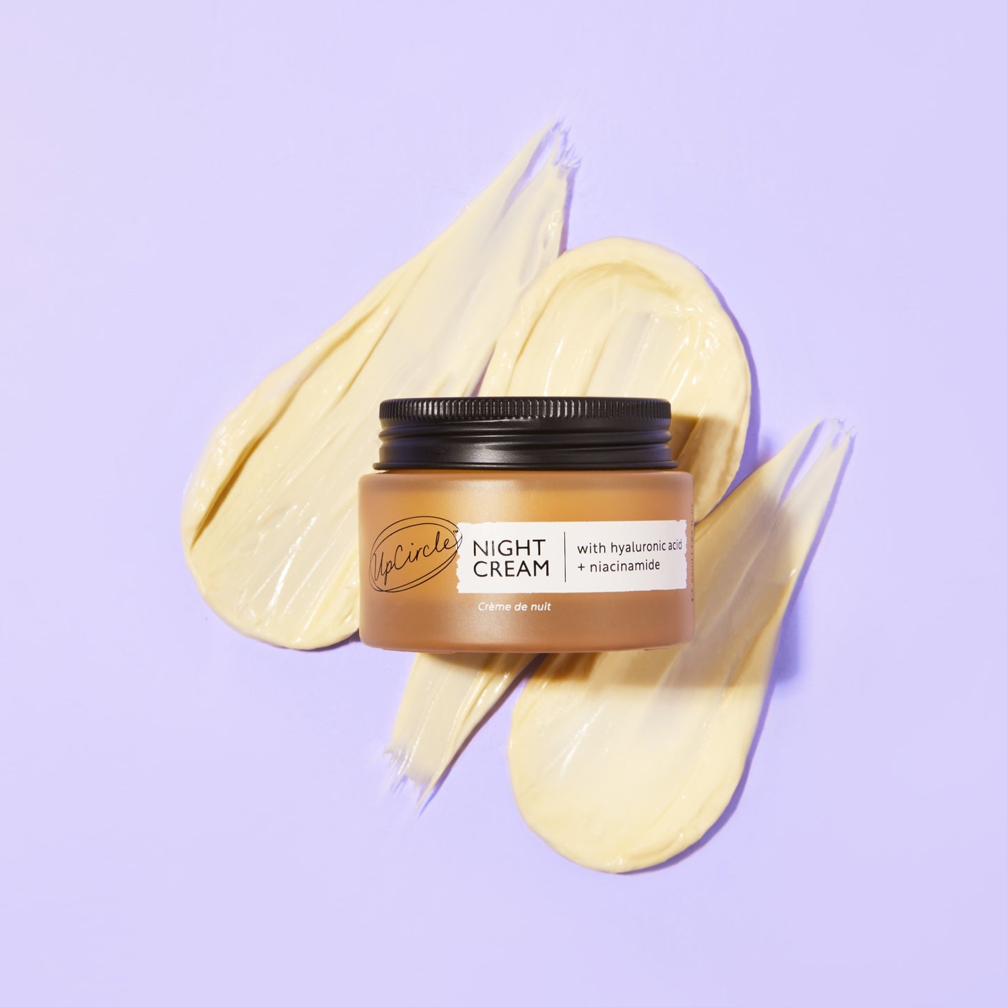 Hyaluronic Acid + Niacinamide Night Cream with anti-ageing properties