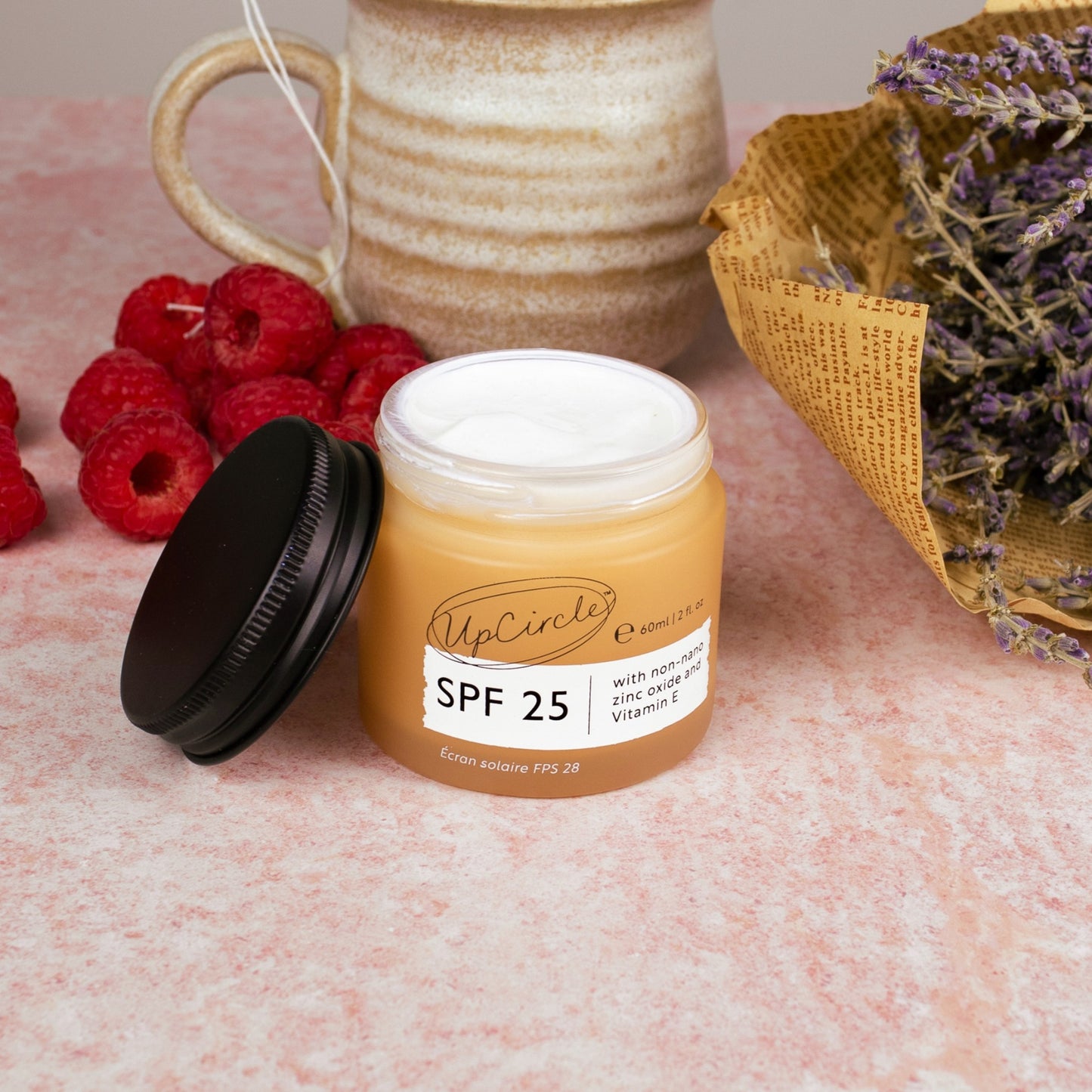 SPF 25 Mineral Sunscreen - Reef Safe & Vegan Eco Friendly Cream