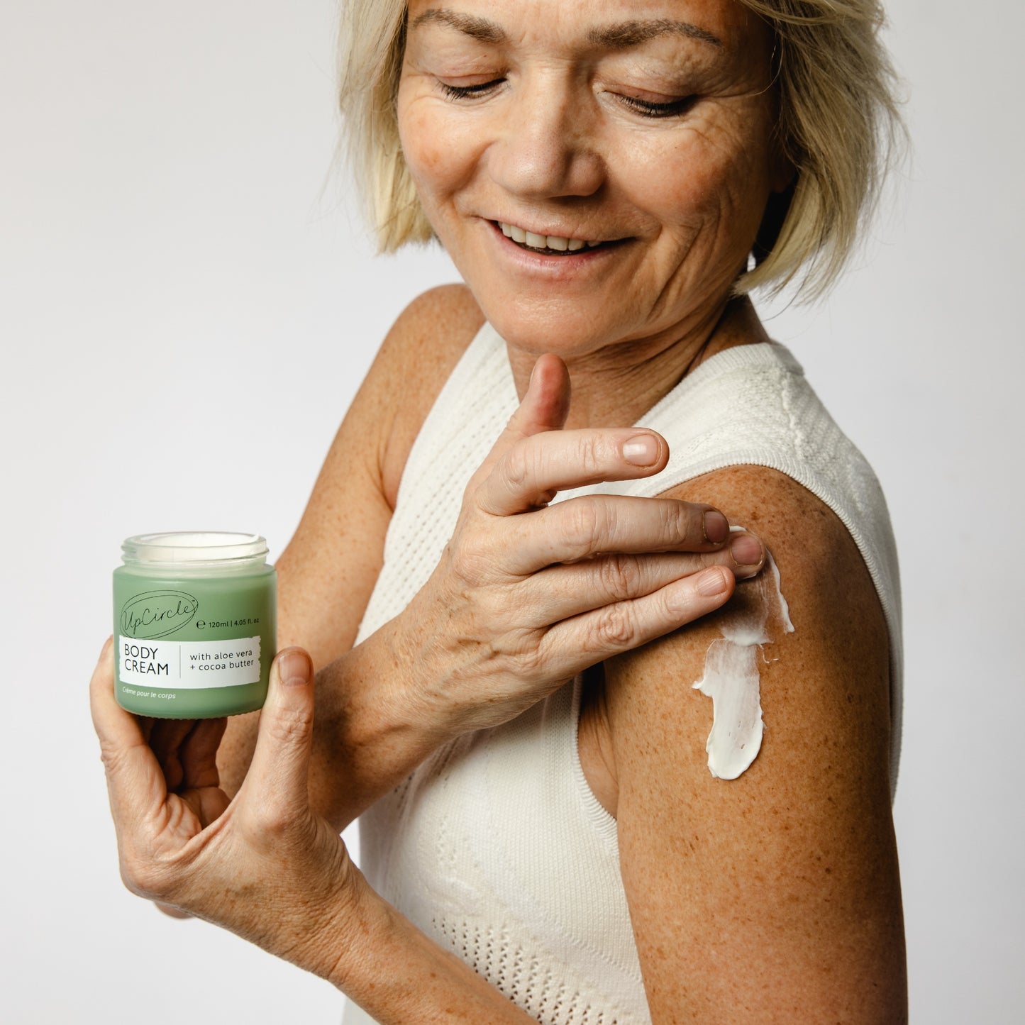 Vegan Body Cream with Aloe Vera & Cocoa Butter for Dry Skin